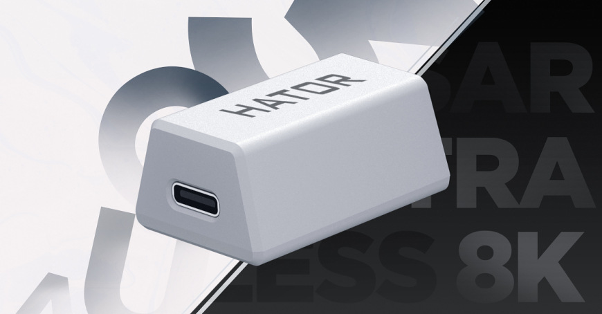 Bezdrôtový prijímač HATOR s konektorom USB-C