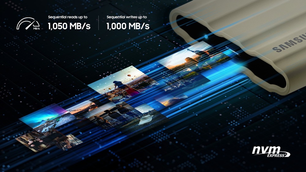 SSD externý Samsung T7 Shield 1TB čierny SSD externý Samsung T7 Shield 1TB čierny