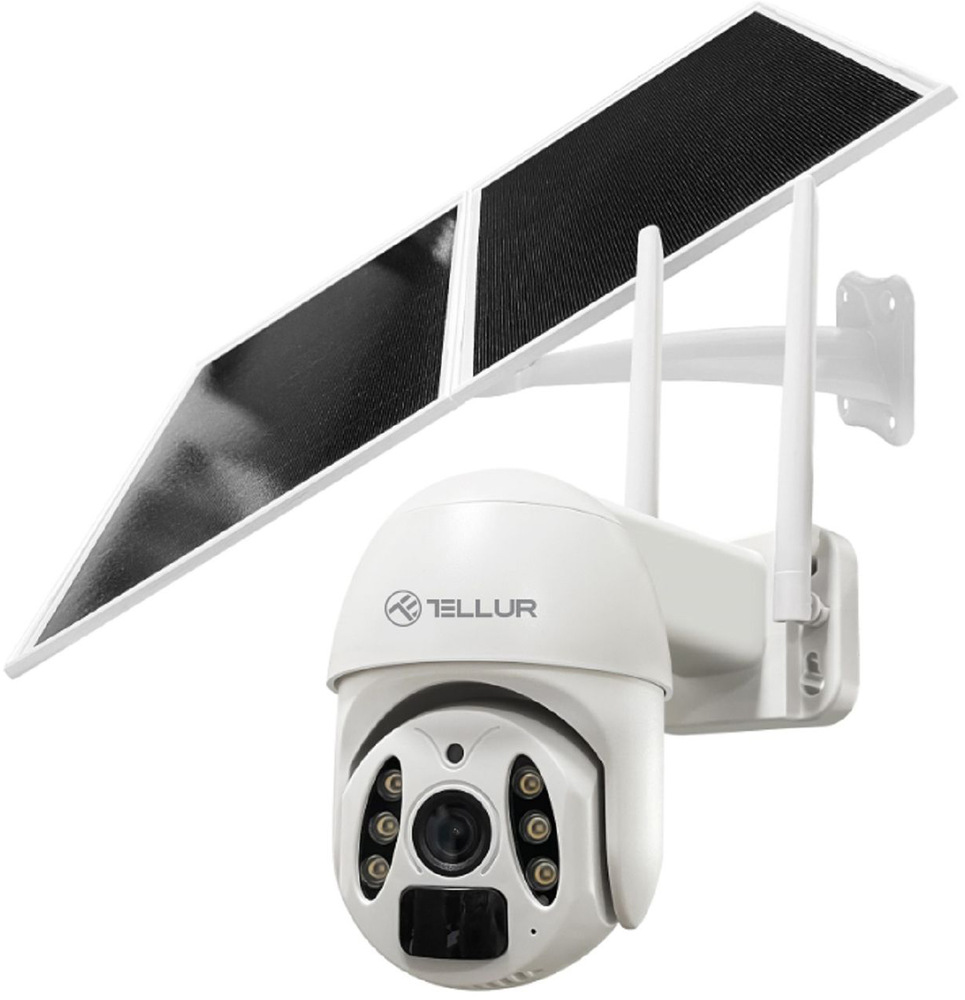 IP kamera Tellur WiFi Smart Solar biela IP kamera Tellur WiFi Smart Solar - biela