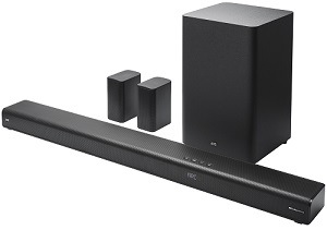 Soundbar JVCTHE874B, čierna