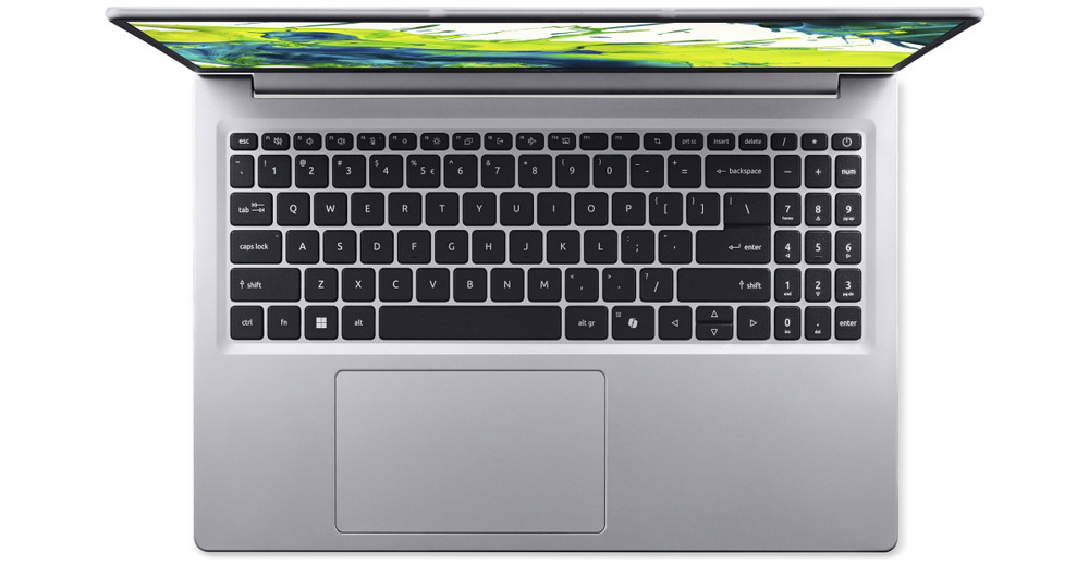 Notebook Acer Aspire Lite 15 (AL15-46P) strieborný Full HD displej s uhlopriečkou 15,6" prináša prehľadné zobrazenie aplikácií