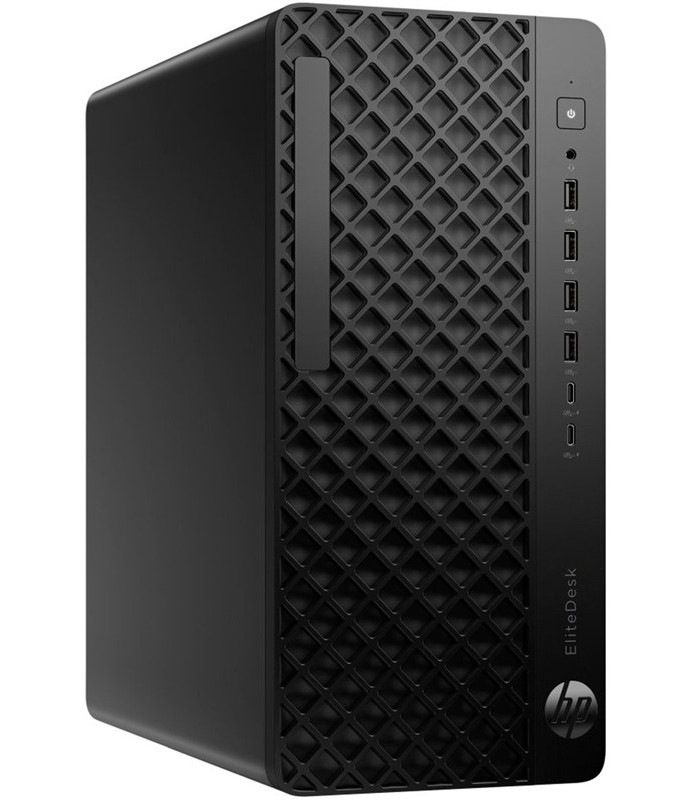 Stolný počítač HP EliteDesk 8 Tower G1i Desktop AI PC, čierna farba.