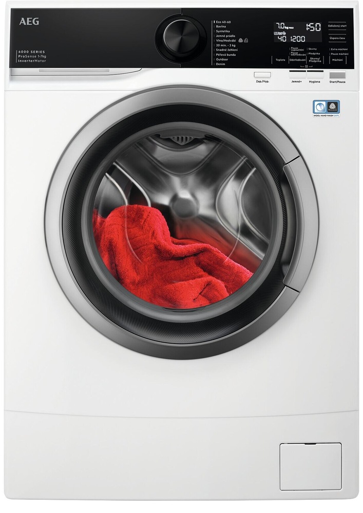 Práčka AEG ProSense™ 6000 LSR6E27SC biela