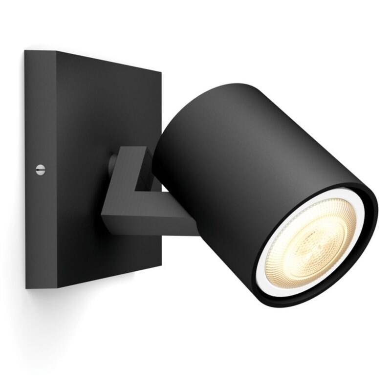 Bodové svietidlo Philips Hue Runner White Ambiance Spot čierne