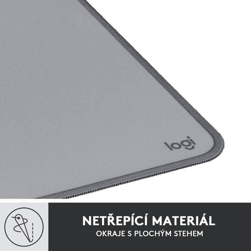 Podložka pod klávesnicu a myš Logitech Desk Mat Studio Series. 30 x 70 cm sivá Podložka pod klávesnicu a myš Logitech Desk Mat Studio Series. 30 x 70 cm sivá