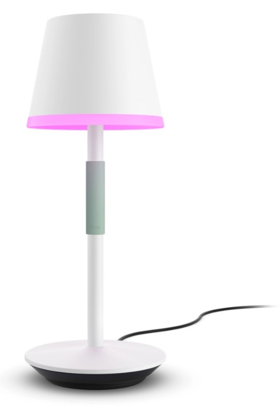 Stolná lampa Philips Hue Go biela