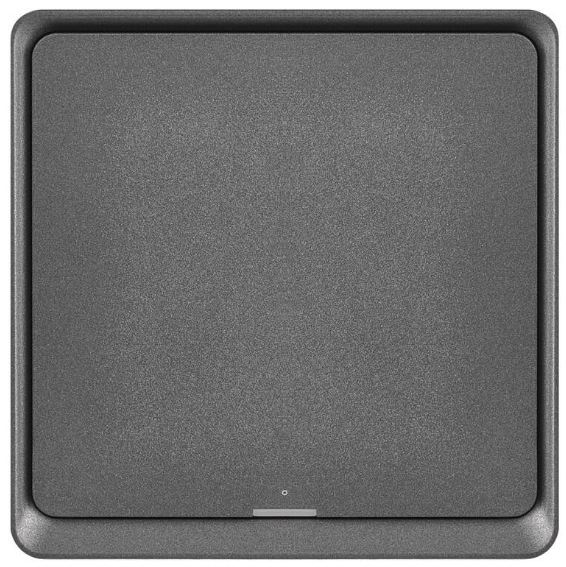 Vypínač EMOS GoSmart IP-2001ZB, ZigBee 3.0, 1-tlačítkový - sivý