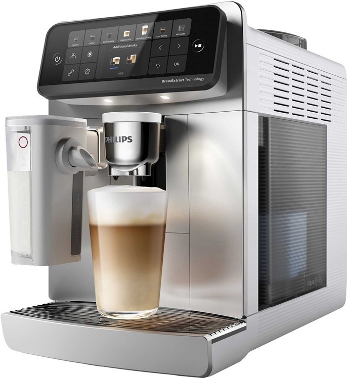 Automatický kávovar Philips Café Aromis 6000 Series LatteGo Pro, biela farba