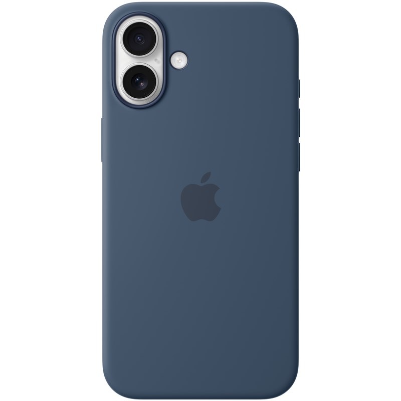 Kryt na mobil Apple iPhone 16 Plus Silicone Case s MagSafe - denimový