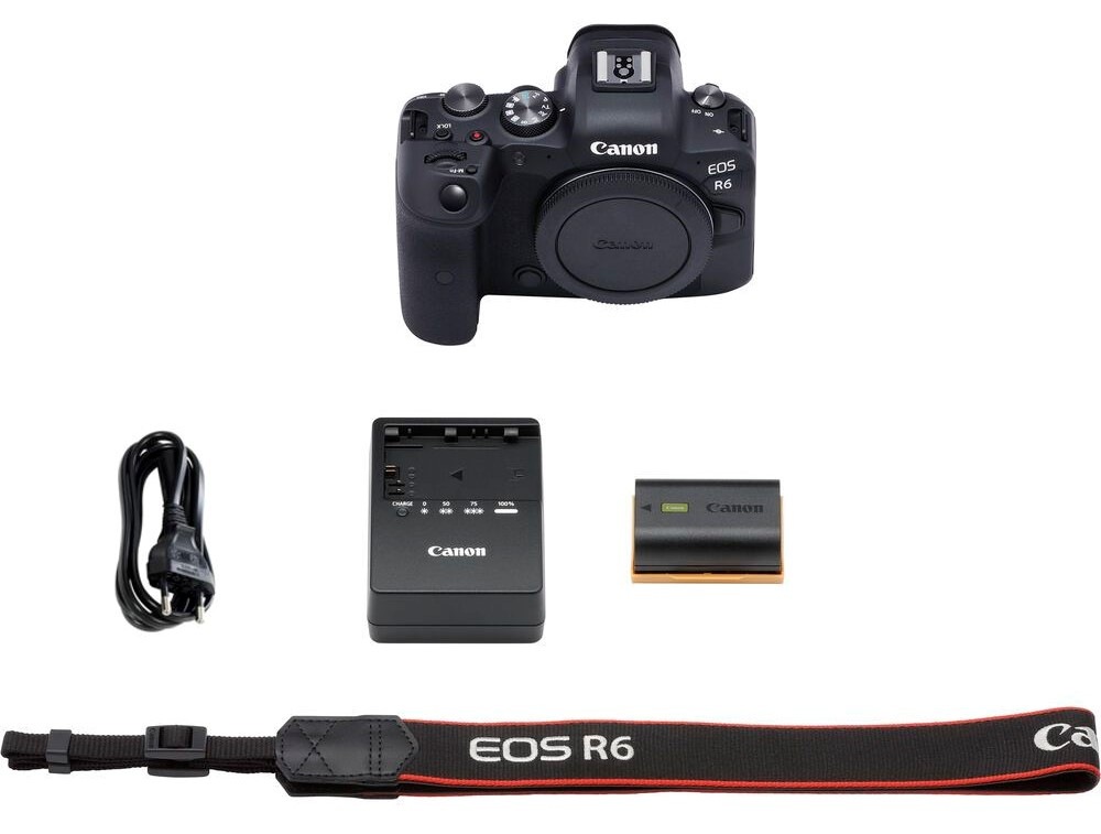 Digitálny fotoaparát Canon EOS R6 čierny