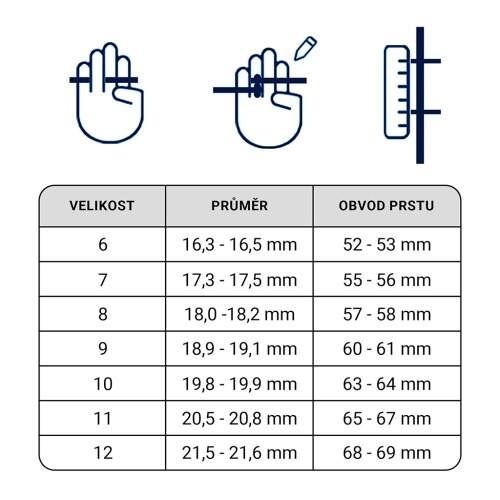Inteligentný prsteň Tesla Ring G55 veľkosť 11 (20,80 mm) čierny Inteligentný prsteň Tesla Ring G55 veľkosť 11 (20,80 mm) čierny