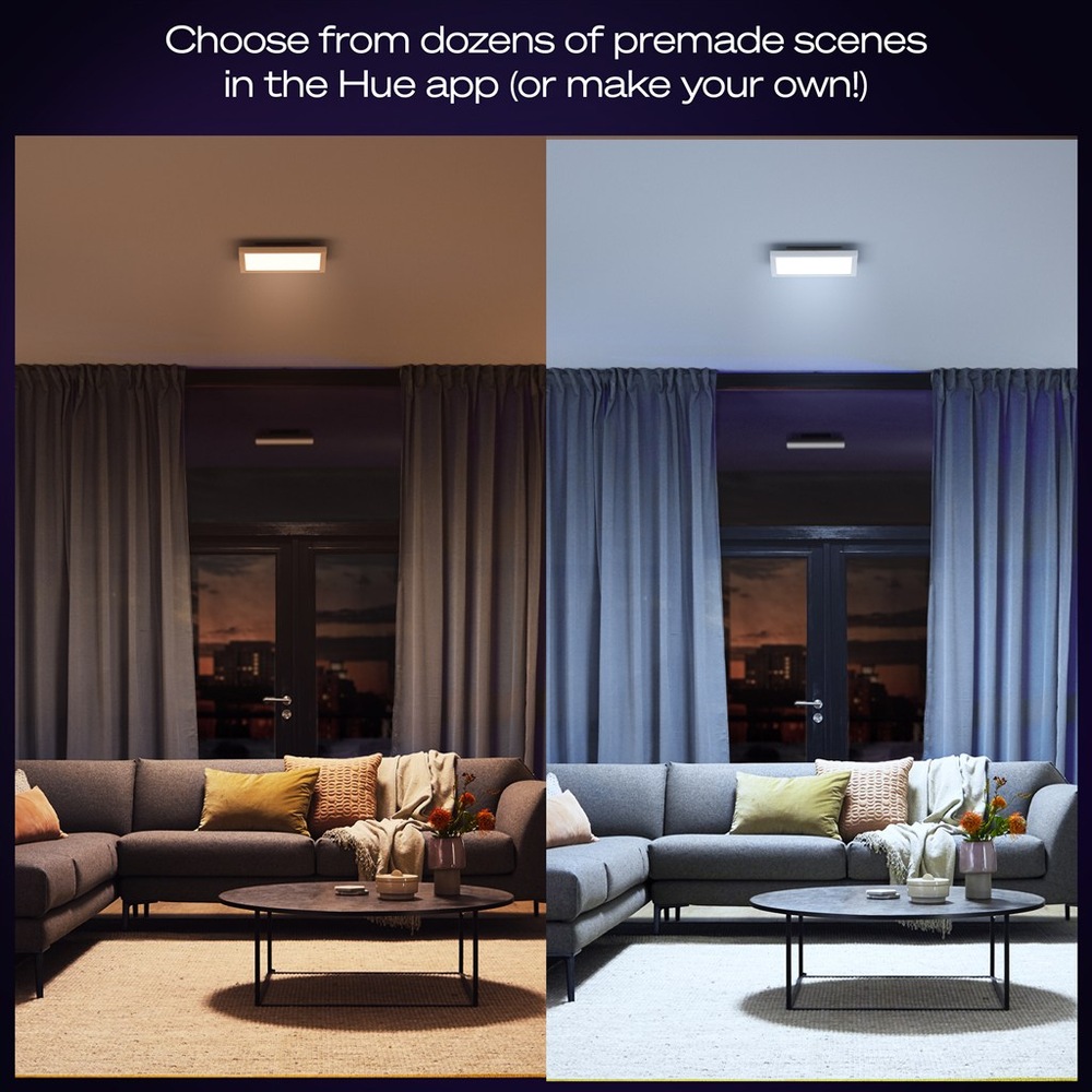 LED stropné svietidlo Philips Hue Aurelle Panel S, 30 cm biele LED stropné svietidlo Philips Hue Aurelle Panel S, 30 cm biele