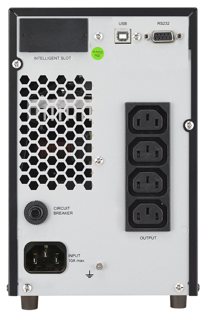 Záložný zdroj FSP CHAMP 2K tower IEC, 2000VA/1800W, online čierny Záložný zdroj FSP CHAMP 2K tower exceluje aj efektivitou