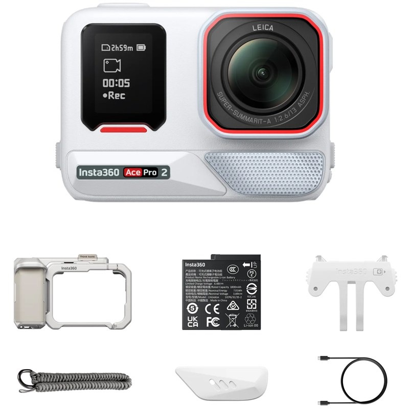 Insta360 Ace Pro 2 Xplorer Bundle, biela