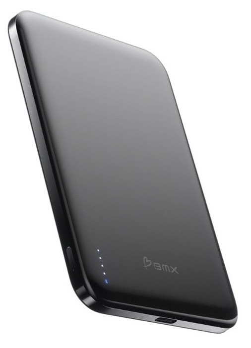 Powerbanka BMX s kapacitou 5 000 mAh, čierna farba