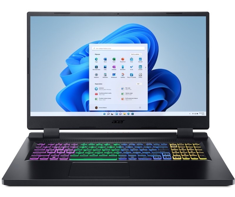 Notebook Acer Nitro 5 (AN517-55-97XY) čierny