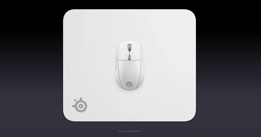 Podložka pod myš SteelSeries QcK M White biela Podložka pod myš SteelSeries QcK M White biela