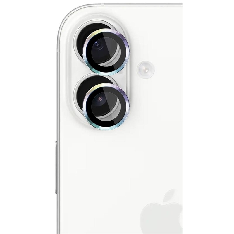 Tvrdené sklo 3mk Lens Protection Pro na Apple iPhone 17 - dúhové