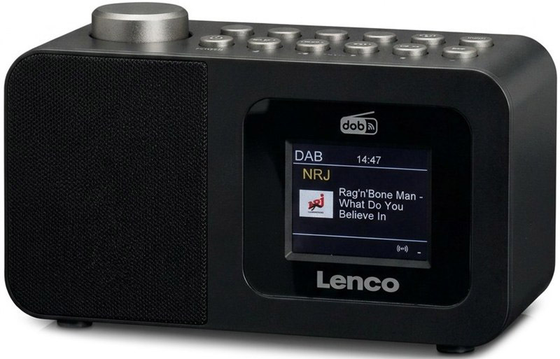 Rádioprijímač s DAB+ Lenco CR-625BK, čierny