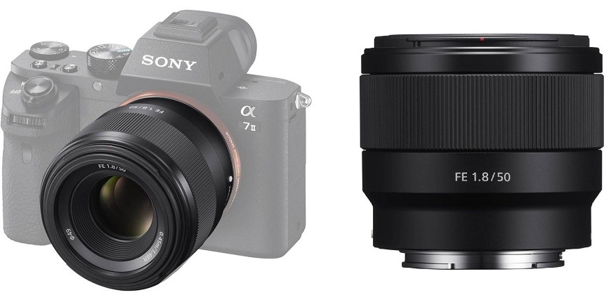 Objektív Sony FE 50 mm f/1.8 čierny