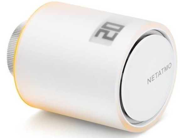 Bezdrôtová termohlavica Netatmo Additional Smart Radiator Valve biela