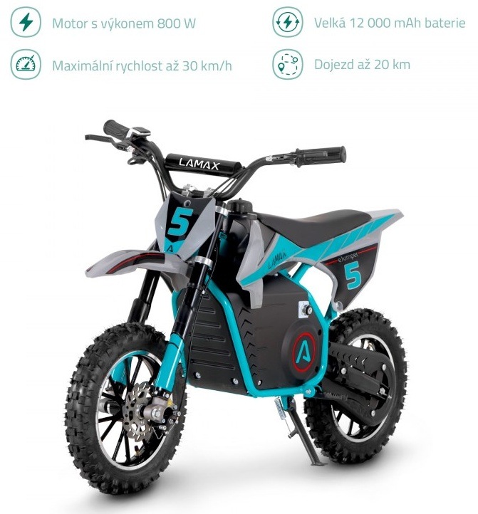 Elektrická motorka LAMAX eJumper DB50