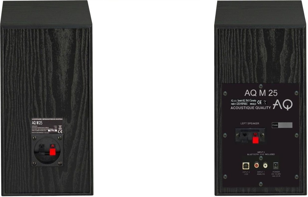 Reproduktory AQ M25 (2 ks) čierny AQ M25