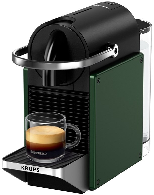 Kapsulový kávovar Krups Nespresso Pixie XN306310 zelený