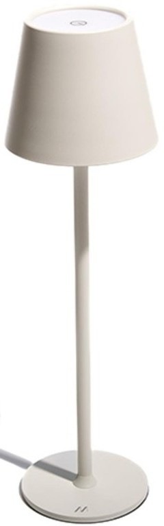 Stolová LED lampička Muitomas TABLELAMP, USB-C v bielej farbe