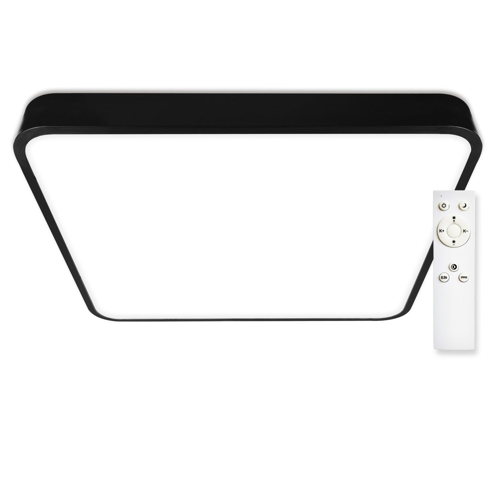LED stropné svietidlo Top Light Metal H 60C RC čierne