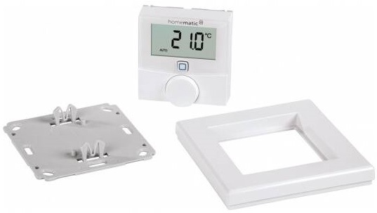 Termostat Homematic IP so senzorom vlhkosti, nástenný