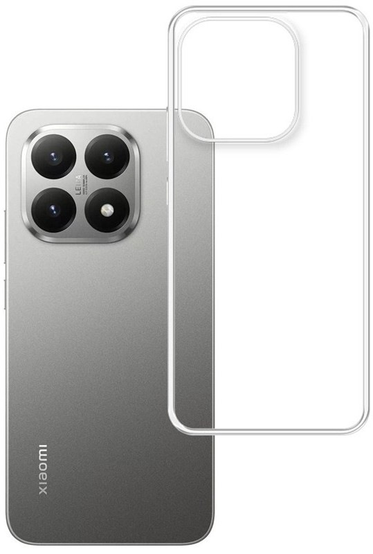 Kryt na mobil 3mk Clear Case na Xiaomi 15T v priehľadnom prevedení