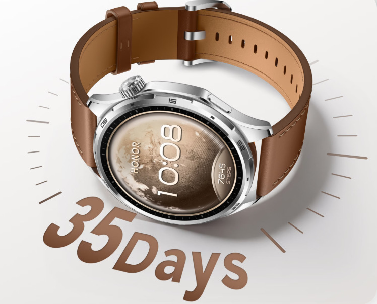 Inteligentné hodinky HONOR Watch 6 čierne Honor Watch 6 ponúka výdrž až 35 dní v úspornom režime
