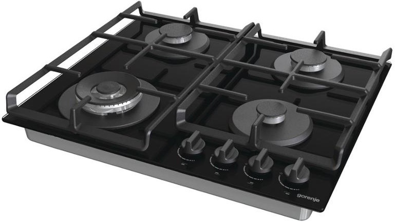 Plynová varná platňa Gorenje Essential GTW641EB WOK čierna Plynová varná platňa Gorenje Essential GTW641EB WOK čierna