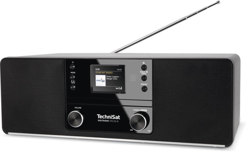 Internetový rádioprijímač s DAB+ Technisat DIGITRADIO 370 CD IR čierny