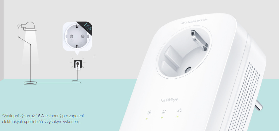Sieťový rozvod LAN po 230V TP-Link TL-PA8033P KIT Powerline Sieťový rozvod LAN po 230V TP-Link TL-PA8033P KIT Powerline