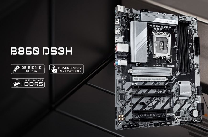 Základná doska GIGABYTE B860 DS3H Základná doska GIGABYTE B860 DS3H