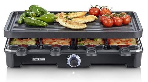Gril Severin RG 9670 Raclette čierny