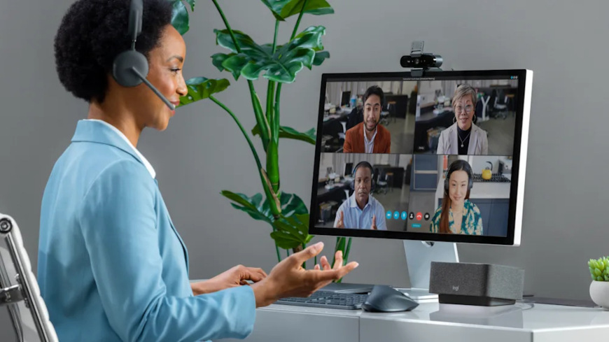 Webkamera Logitech Brio 4K Graphite grafitová farba Logitech Brio 4K, grafitová