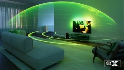 Soundbar Philips TAB8200 sivý