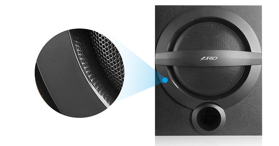 Reproduktory Fenda F&D A140X 2.1, bluetooth, rádio, USB, dálkové ovládání čierne Reproduktory Fenda F&D A140X 2.1, bluetooth, rádio, USB, dálkové ovládání čierne