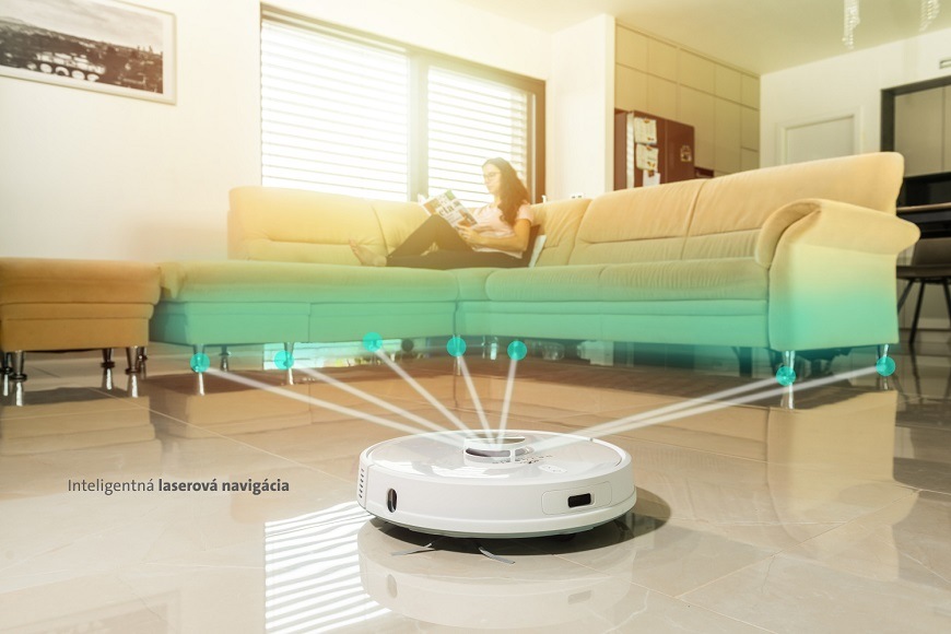 Robotický vysávač ETA Navaggio Profi 4228 90000 Robotický vysávač ETA Navaggio Profi 4228 90000