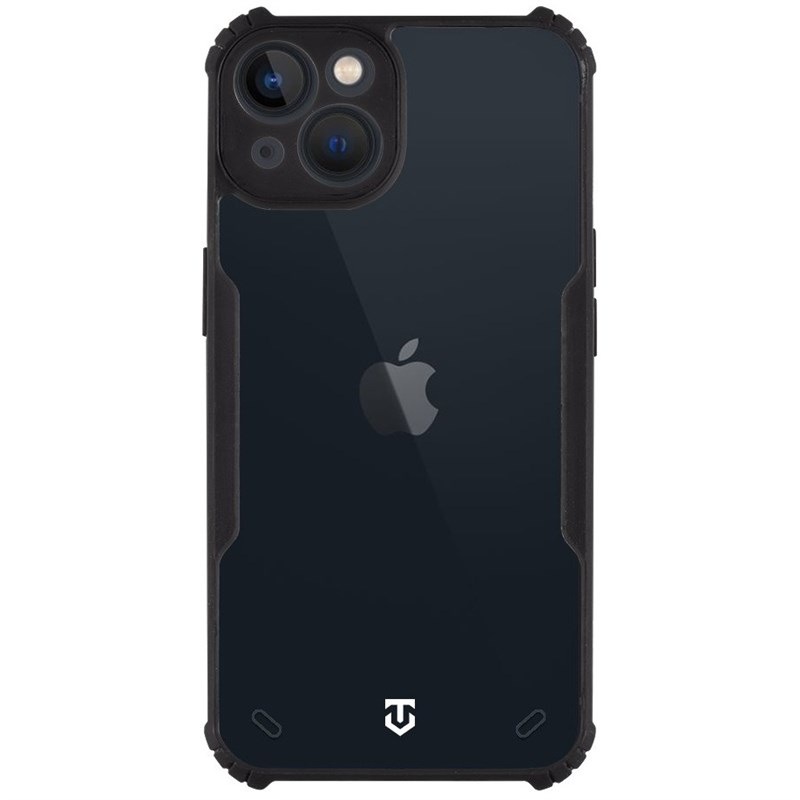 Kryt na mobil Tactical Quantum Stealth na Apple iPhone 13 čierny/priehľadný