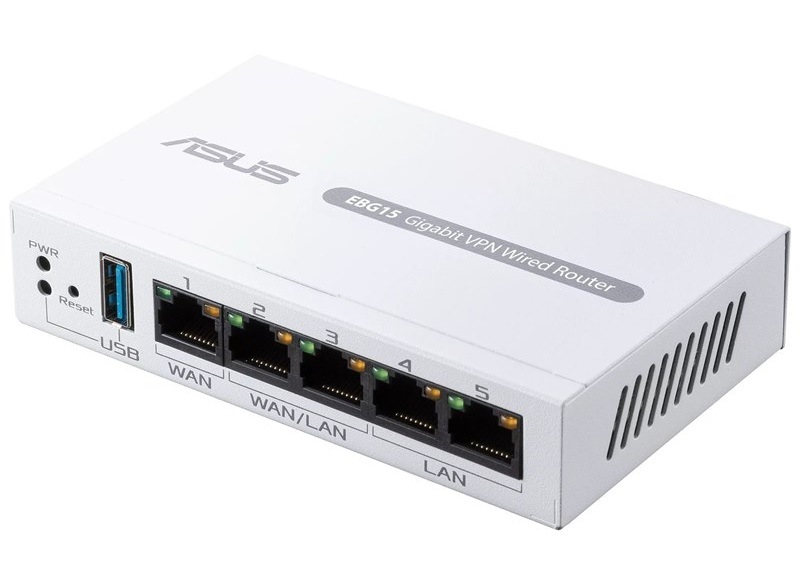 Router Asus ExpertWiFi EBG15, Gigabit VPN Wired biely