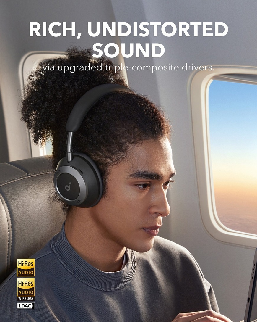 Slúchadlá Anker soundcore Space One Pro čierna Anker Soundcore Space One Pro Black