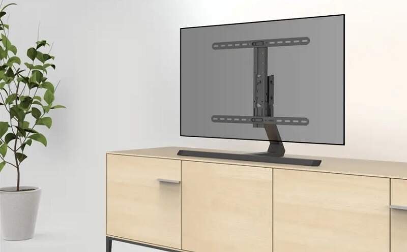 Stojan pre TV Hama Design, stolný, nastaviteľný, pre uhlopriečky 32"-65", nosnosť 40 kg čierny Stojan pre TV Hama Design, stolný, nastaviteľný, pre uhlopriečky 32"-65", nosnosť 40 kg čierny