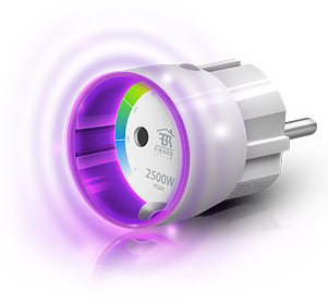 Inteligentná zásuvka Fibaro s meraním, 2,5 kW, Z-Wave Plus FIBARO zásuvka