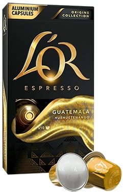 Kapsuly pre espressá L’OR Guatemala (10 ks)