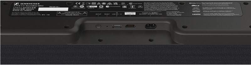 Soundbar Sennheiser AMBEO Soundbar Mini čierny