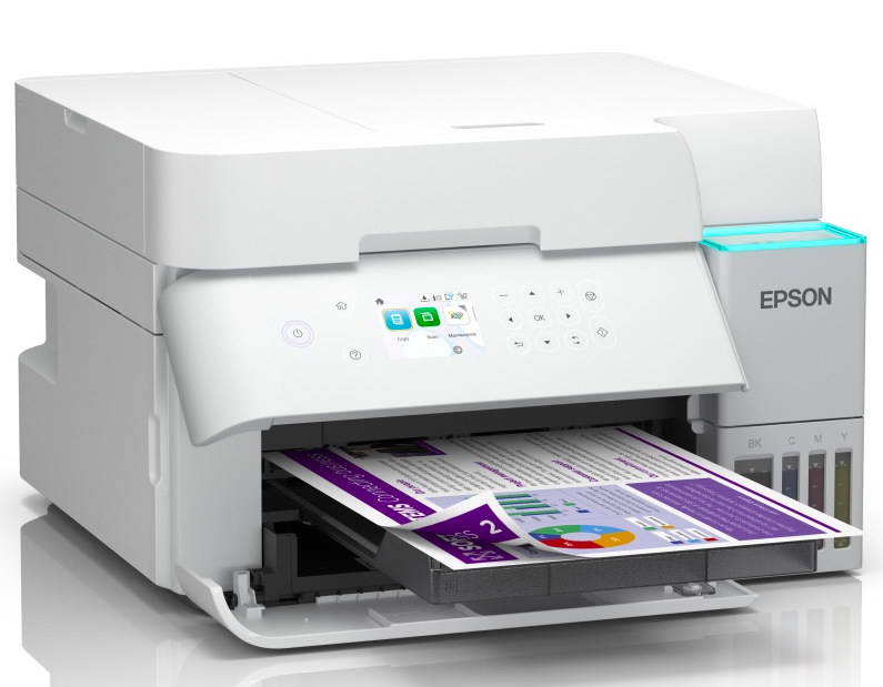 Tlačiareň multifunkčná Epson EcoTank L6376 A4, 18 str./min., 9 str./min., 4800 × 1200, automatický duplex, - biely